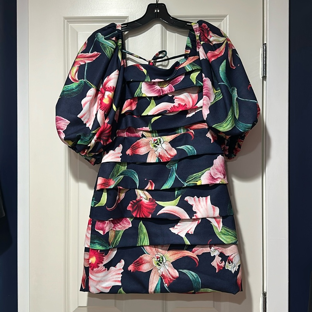 Patbo Laelia Floral Mini Dress - Sz 4